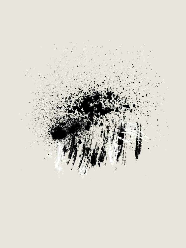 Dynamic Ink Splash by Imaginative — canvas wall art