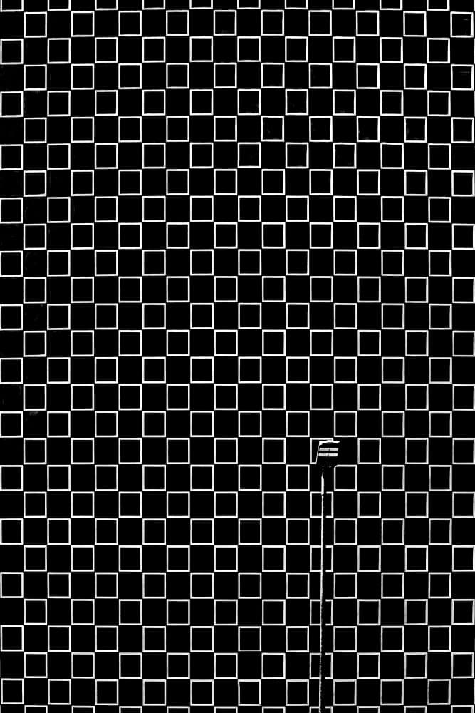 Squares and a Toothbrush by Massimo Alloi — canvas wall art