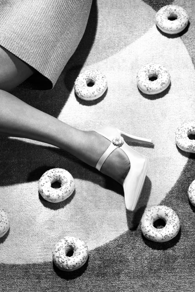 Fashion Leg Donuts by Pictufy Studio III — canvas wall art