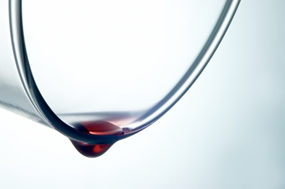 Red Wine Drop by Tom Pavlasek — canvas wall art