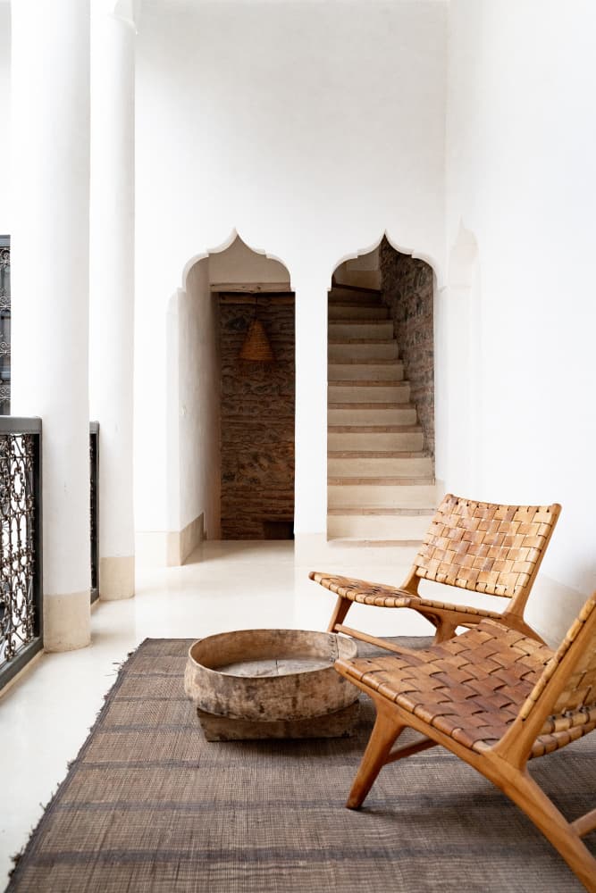 Moroccan Archway Retreat by Henrike Schenk — canvas wall art