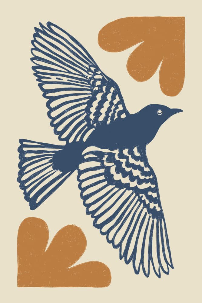 Azureflight by Treechild — canvas wall art