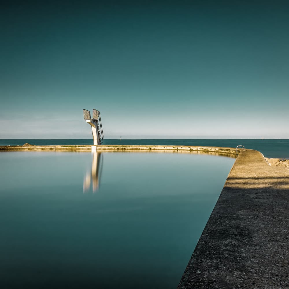 Tranquil Ocean Pool by Stefan Buder — canvas wall art