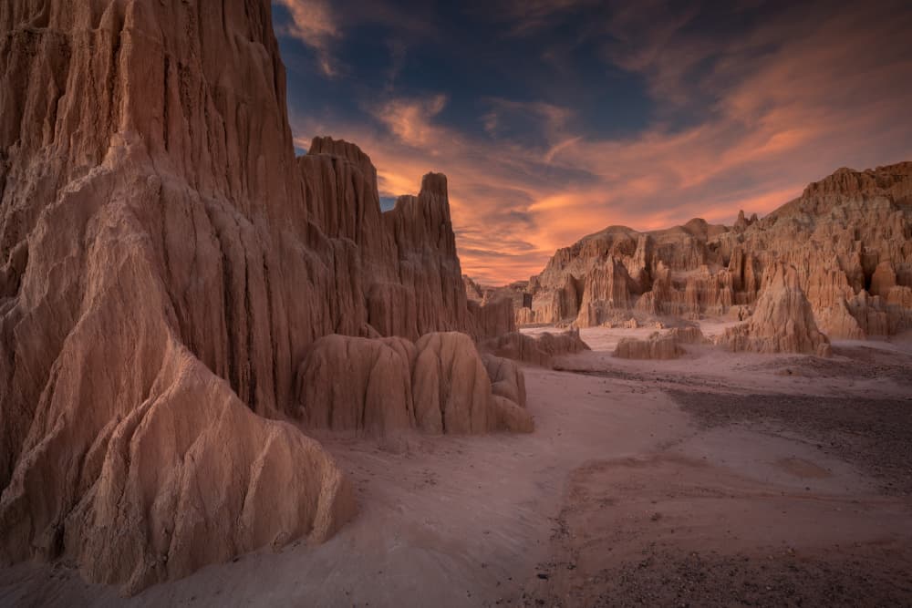Desert Sunset Formations by Karol Nienartowicz — canvas wall art