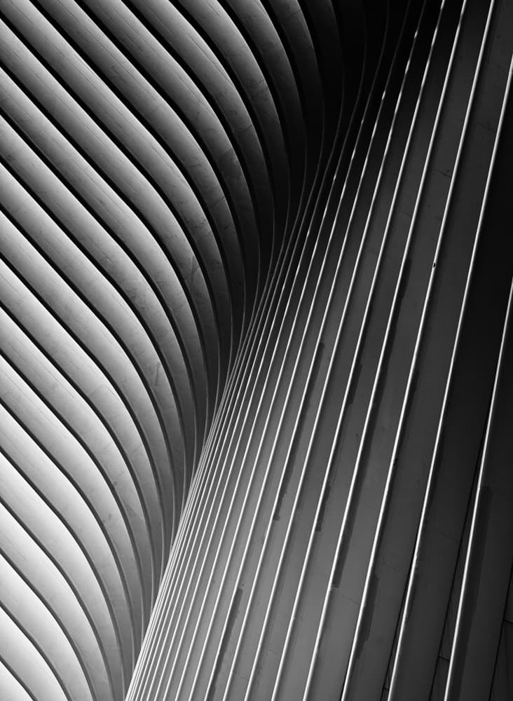 Dynamic Architectural Curves by Fan Lin (APA) — canvas wall art