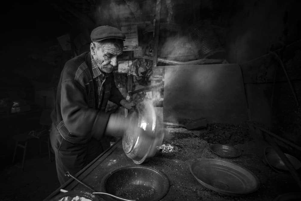 Rustic Kitchen Artisan by Suleyman Uzumcu — canvas wall art