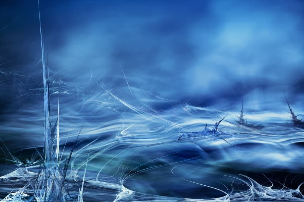 Frozen Fantasy World by Willy Marthinussen — canvas wall art