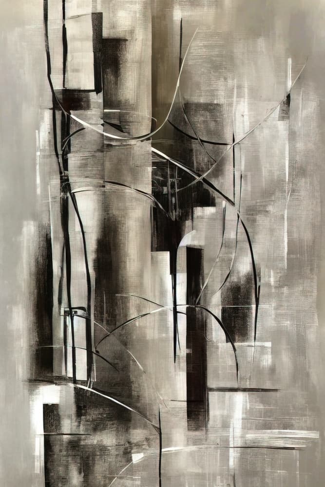 Modern Urban Lines by Alpenglow Workshop — canvas wall art