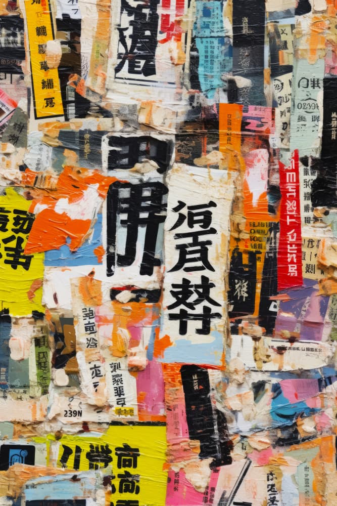 Urban Fragmentation by Treechild — canvas wall art