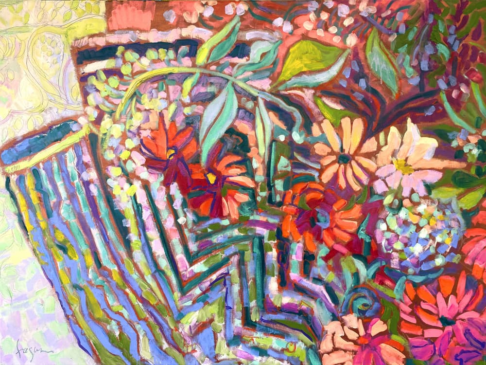Meandering Garden Path by Dorothy Fagan — canvas wall art