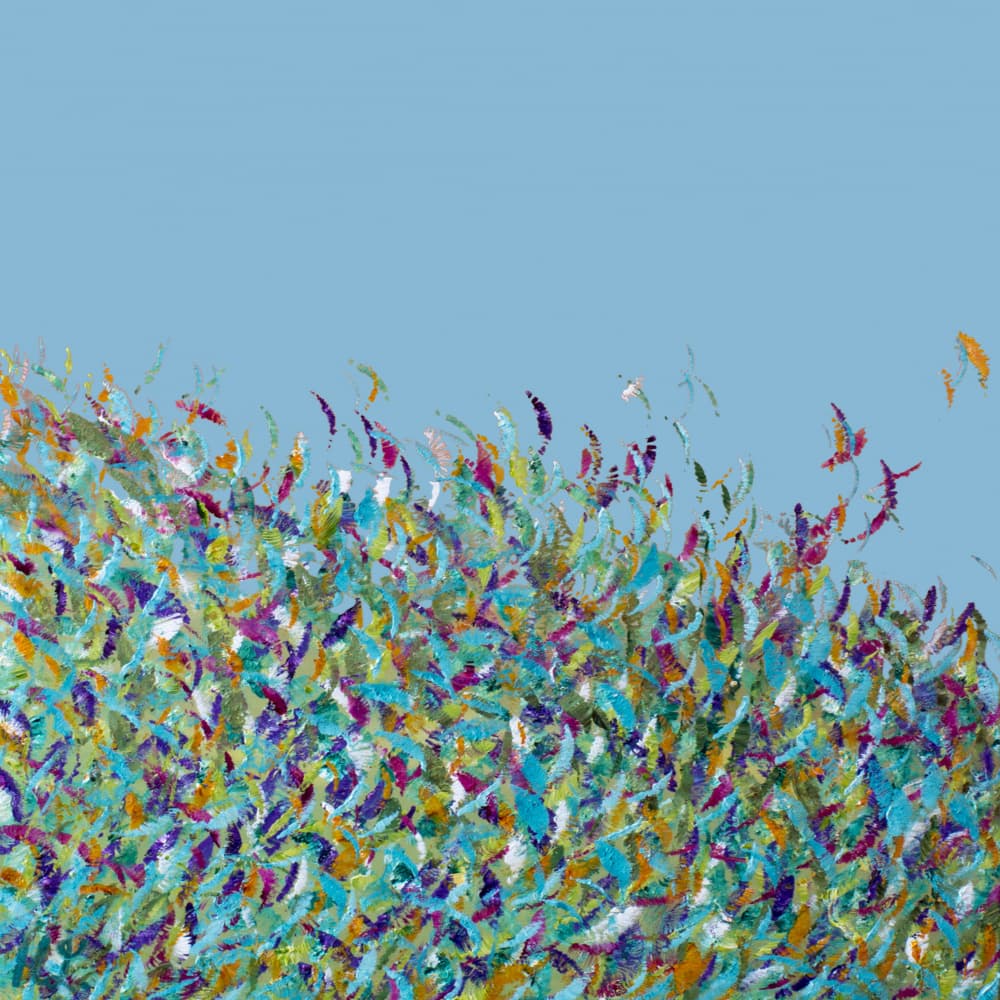 Vibrant Field Flight by Helen Joynson — canvas wall art