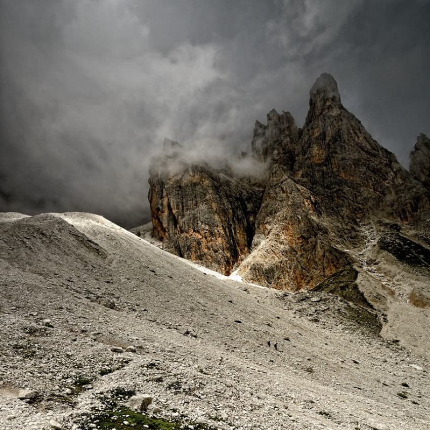 Dramatic Mountain Landscape by Konrad Szuszkiewicz — canvas wall art