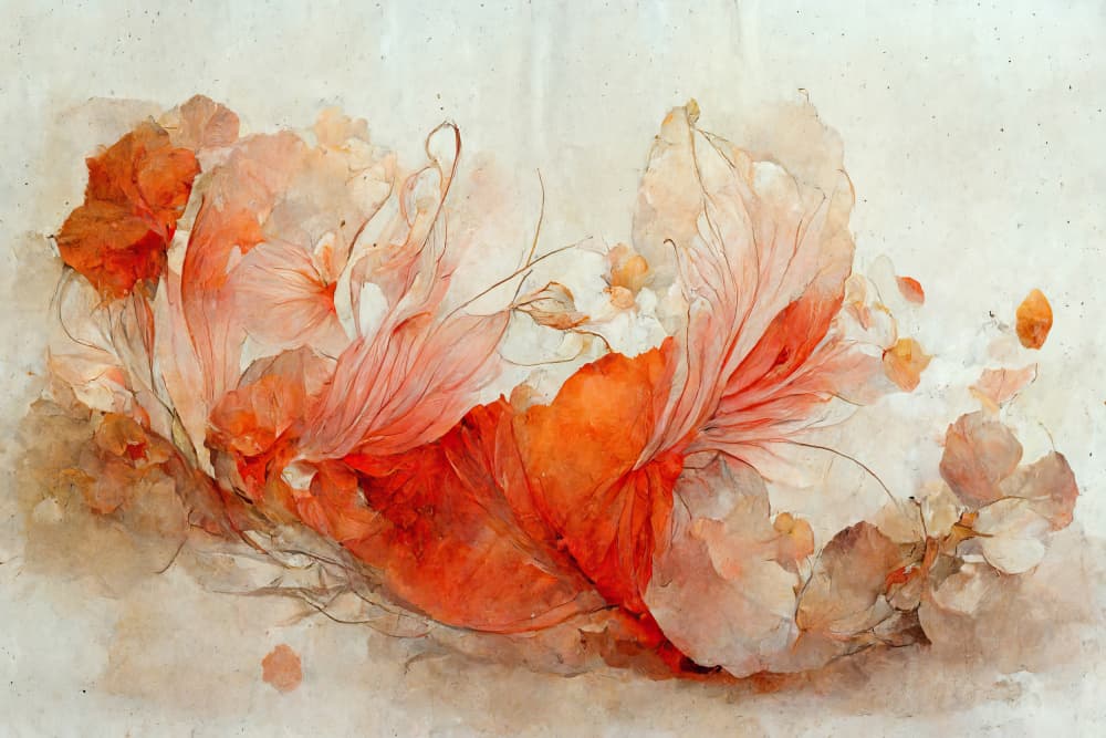 Ethereal Petals by Treechild — canvas wall art