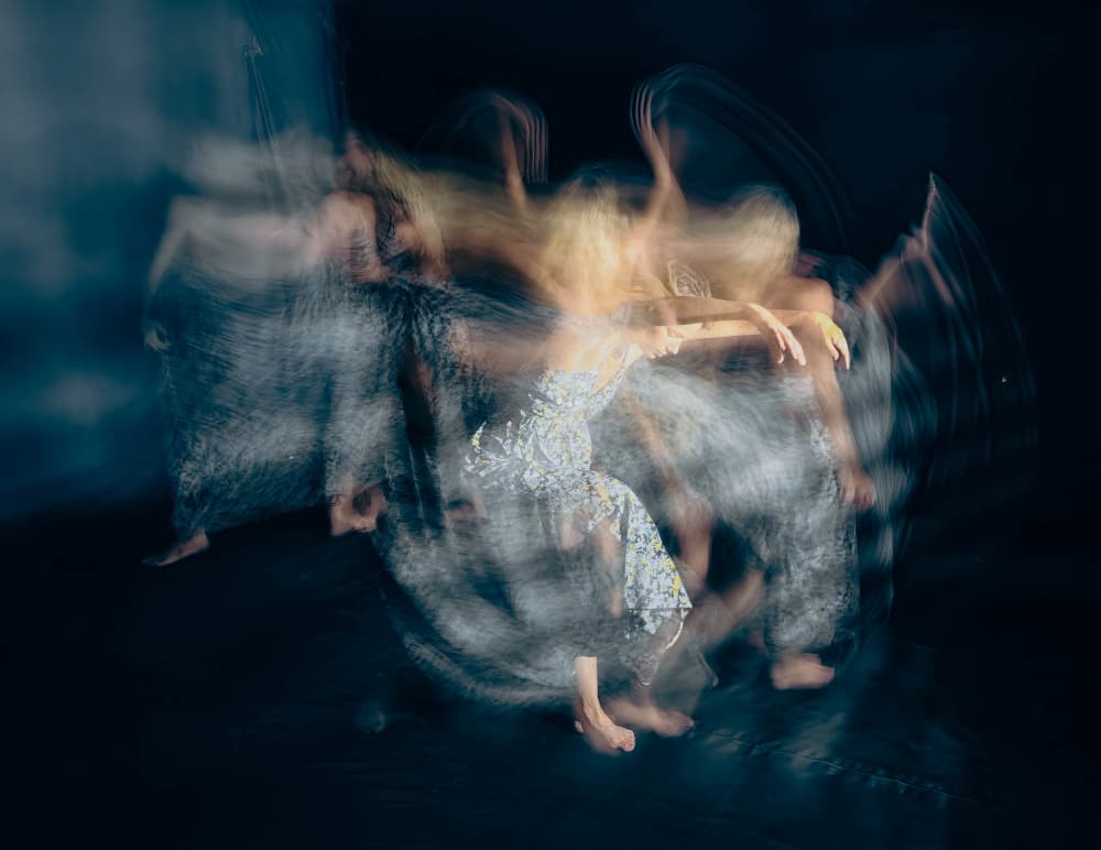 Ethereal Dance Movement by Tali Stein — canvas wall art