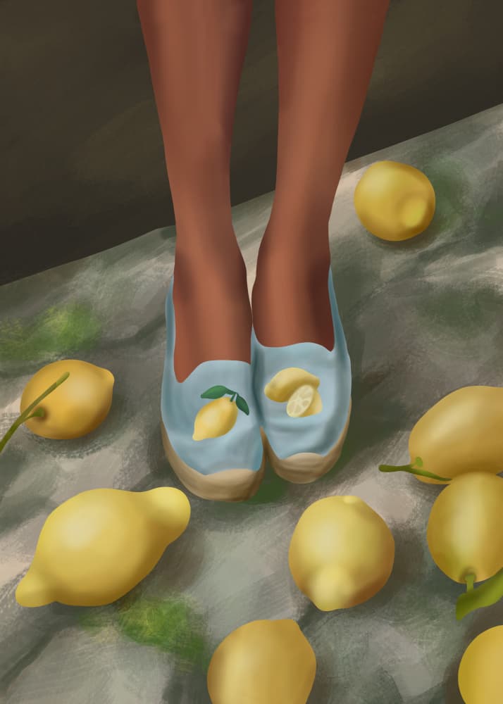 Sunny Lemon Shoes
