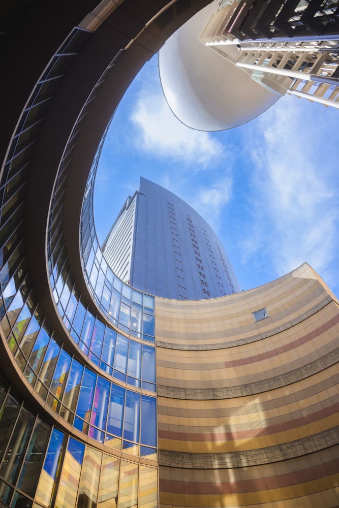 Skyward Modern Architecture by GEN NISHISHIMAMOTO — canvas wall art