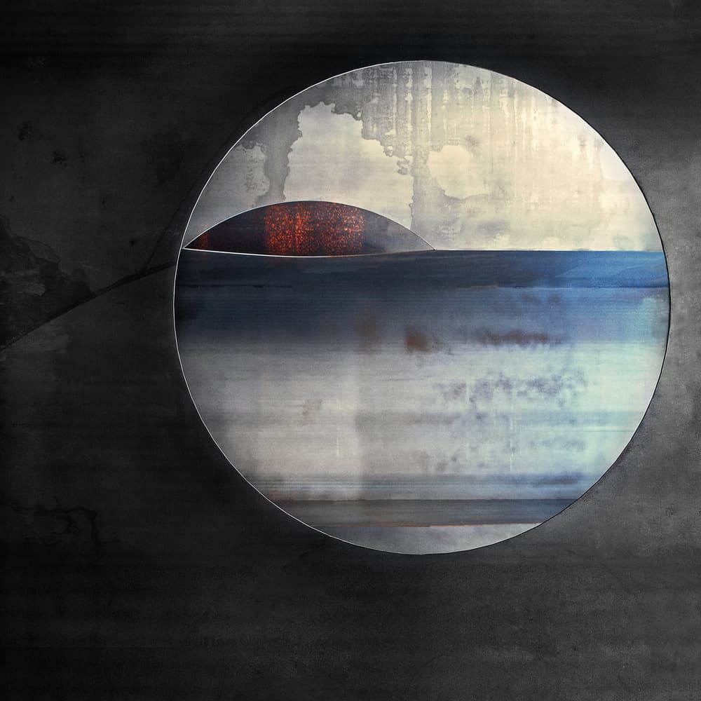 Abstract Horizon Sphere by Dominic Schroeyers — canvas wall art