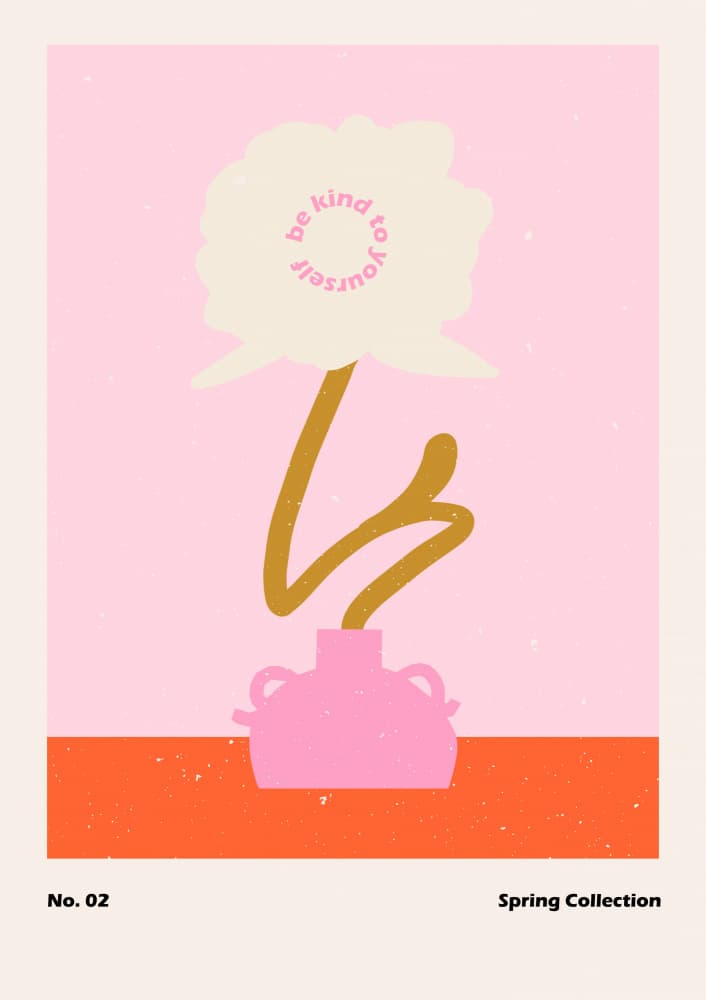 Spring Flower #02 by NKTN — canvas wall art