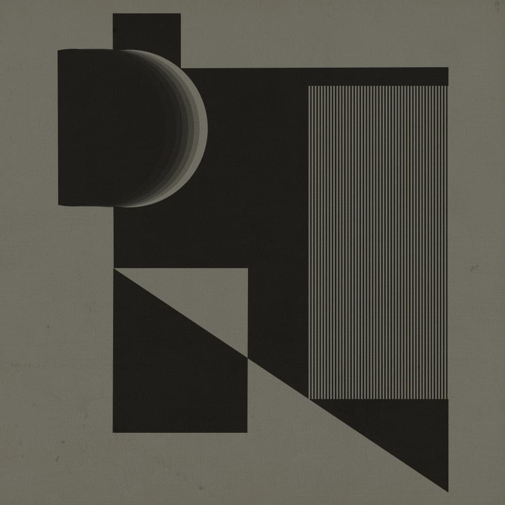 Geometric Gradient Shadow by Carlos Perez Del Moro — canvas wall art