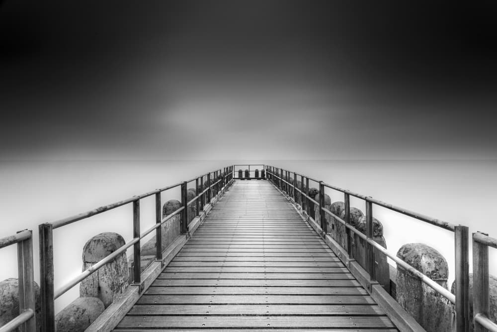 Pier Into Forever by Boterman Patrick — canvas wall art