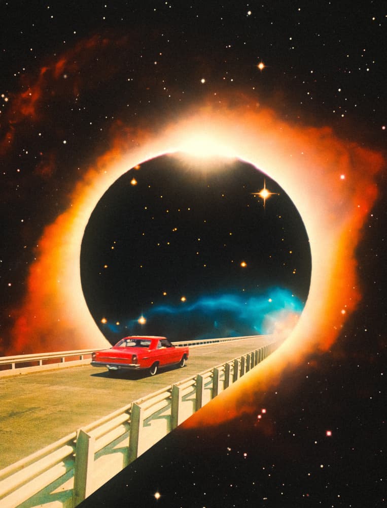 A Space Journey Begins by Taudalpoi — canvas wall art