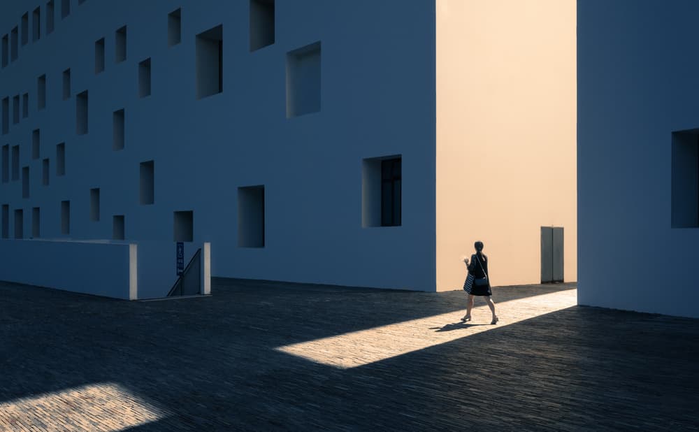 Cross the Light by Ke Liu — canvas wall art