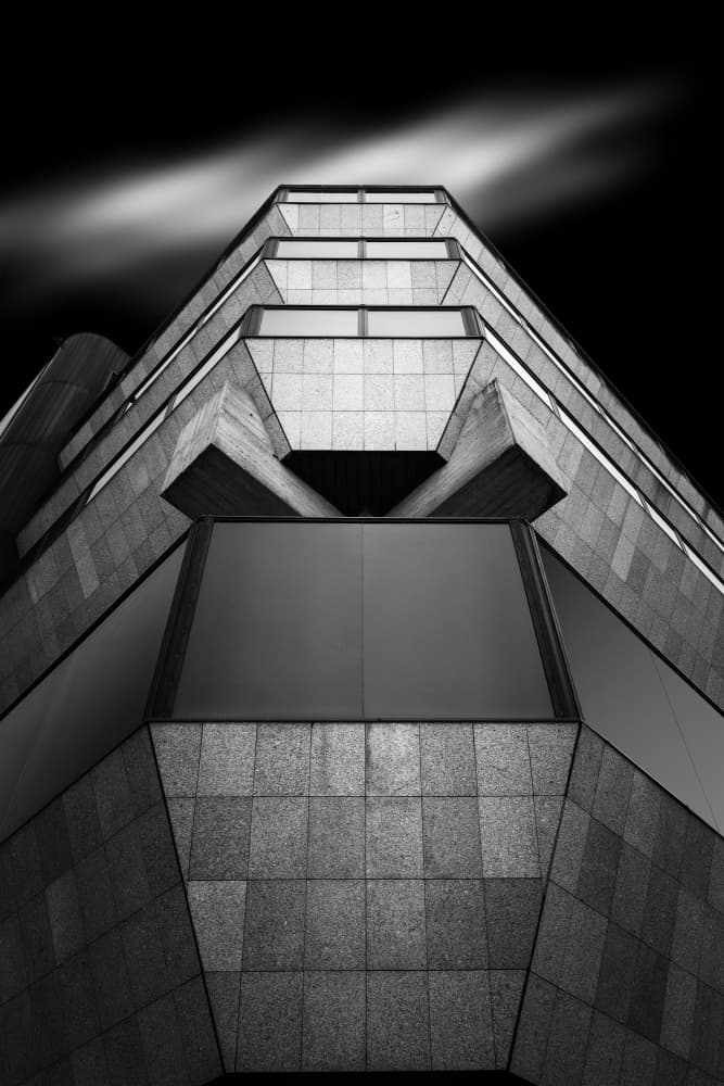 Modern Urban Geometry by Luigi Greco — canvas wall art