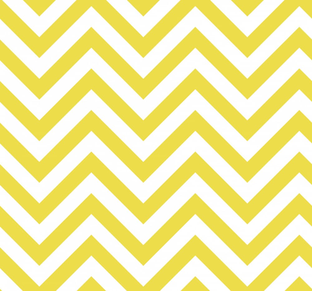 Yellow Chevron Pattern by Yvonne Gustafsson — canvas wall art
