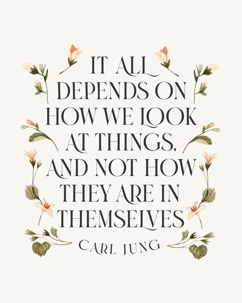 Carl Jung Floral Wisdom by KsanaKalpa — canvas wall art
