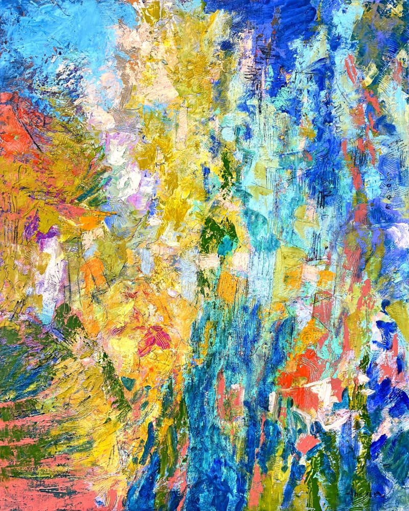 Vibrant Chaos by Dorothy Fagan — canvas wall art