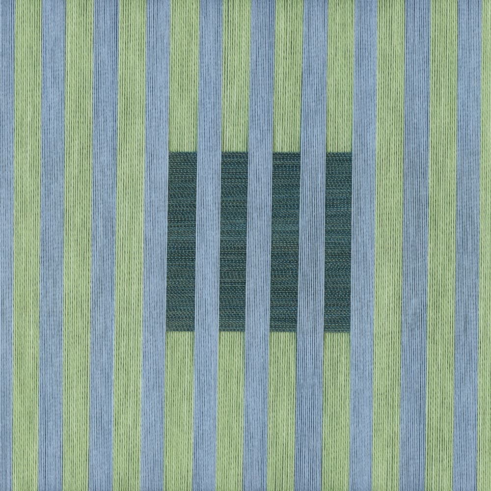 Interwoven Color Block by Amanda Mclaurin — canvas wall art