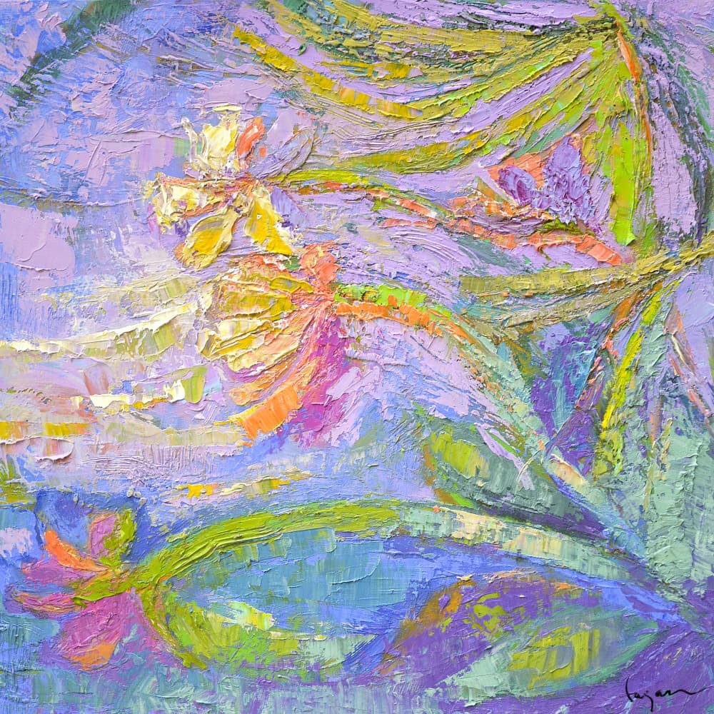 Orchid 1 by Dorothy Fagan — canvas wall art