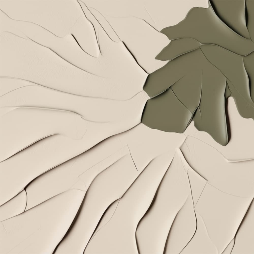 Organic Flowing Forms by Alma — canvas wall art