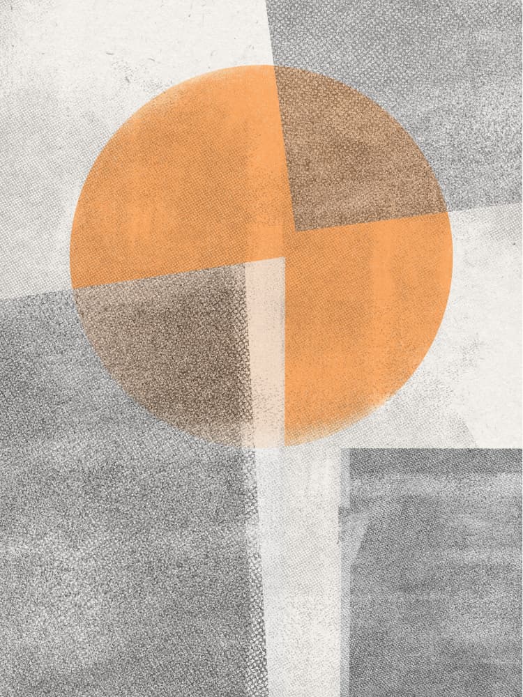 Geometric Harmony by THE MIUUS STUDIO — canvas wall art