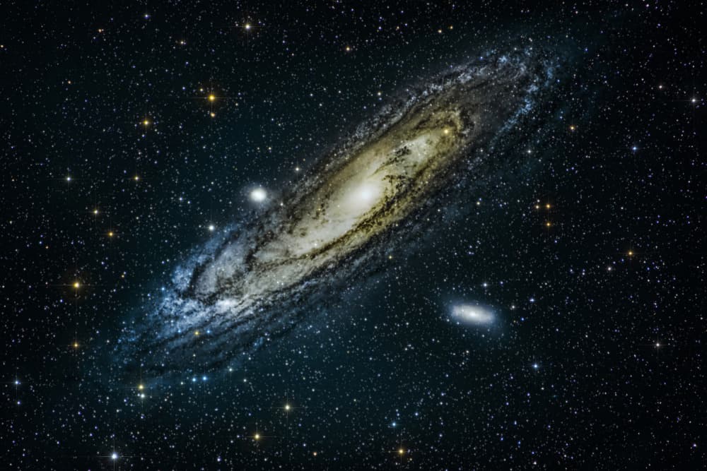Andromeda Galaxy by Gregor Kresal — canvas wall art