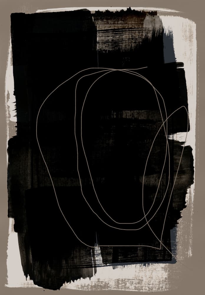 Abstract Brush Strokes 180Z