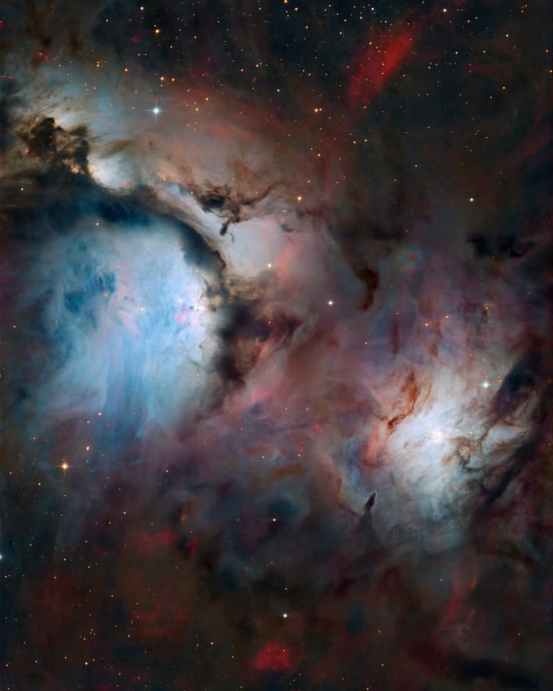 Orion's Cosmic Clouds by Vikas Chander — canvas wall art