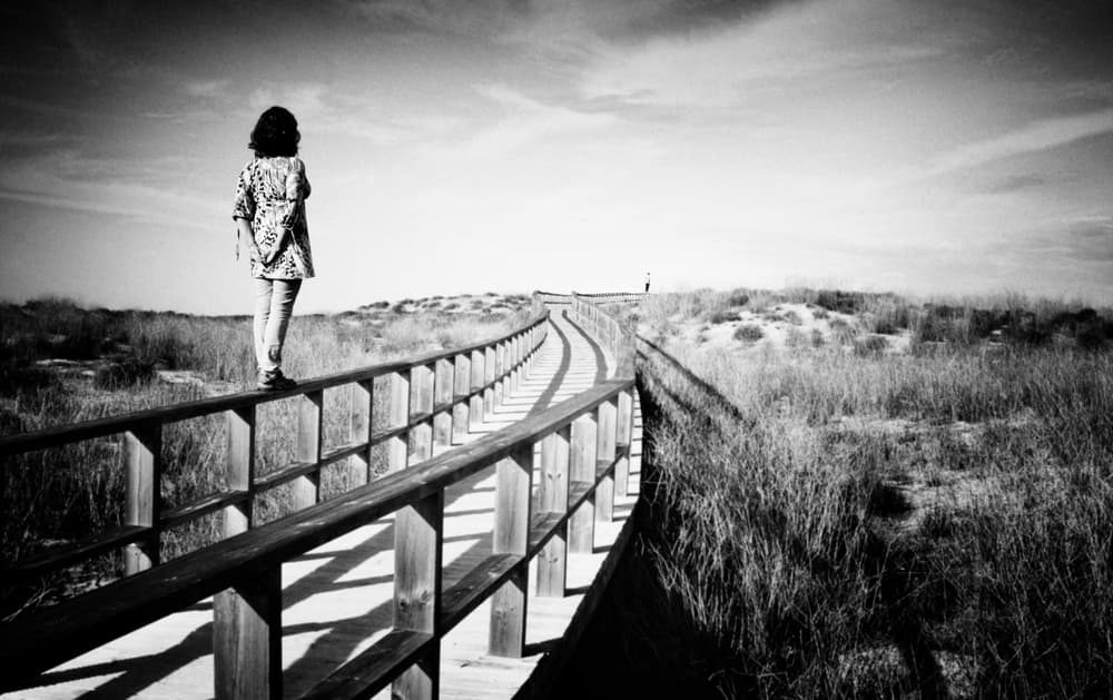 Solitary Journey Ahead by Nuno Borges — canvas wall art