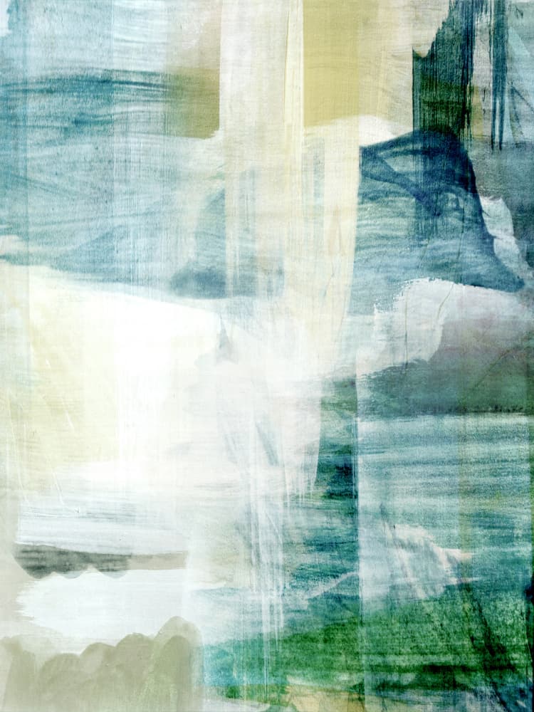 Serene Abstract Flow by Gemma Bardot — canvas wall art