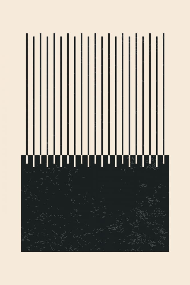 Modern Minimalist Lines by jay stanley — canvas wall art
