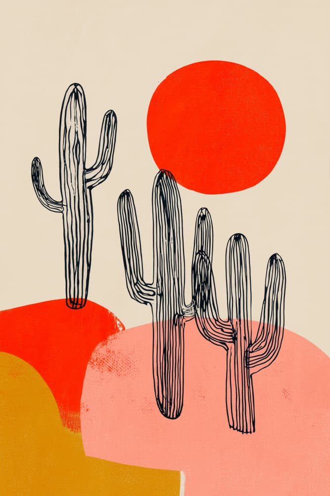 Desertsunno03 by Treechild — canvas wall art