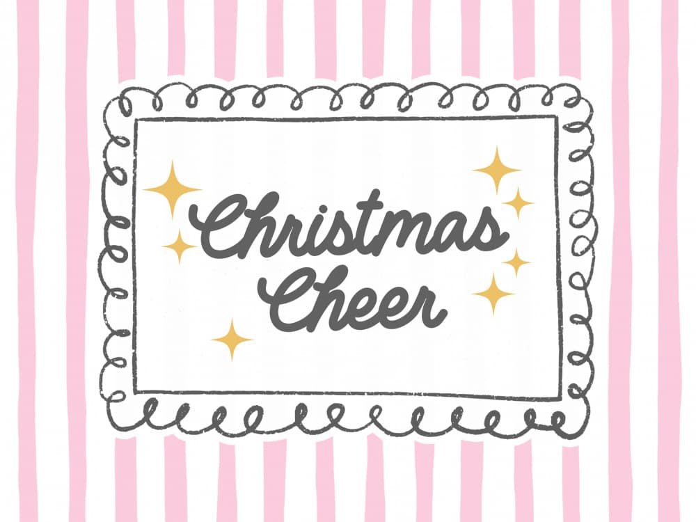 Sweet Christmas Cheer by Jolly and Dash — canvas wall art
