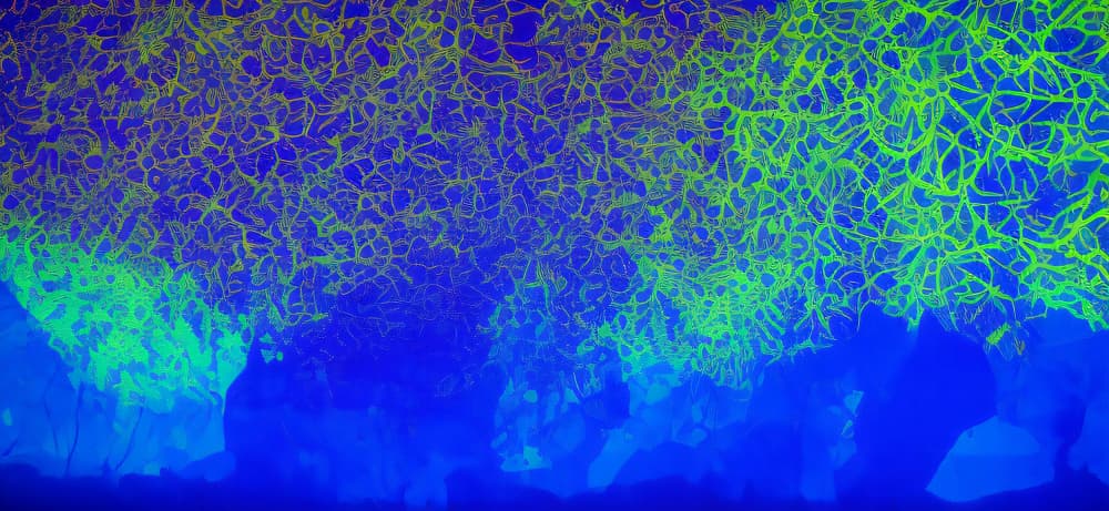 Deep Sea Glow by Cicero Spin — canvas wall art
