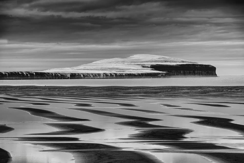 Dramatic Winter Coast by Milan Malovrh — canvas wall art