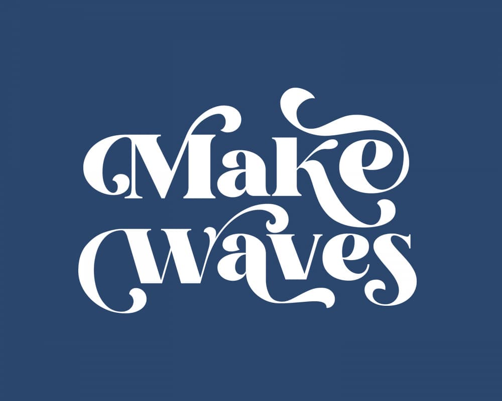 Make Waves Inspiration by KsanaKalpa — canvas wall art