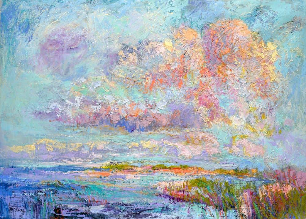 Dreamscape Hues by Dorothy Fagan — canvas wall art