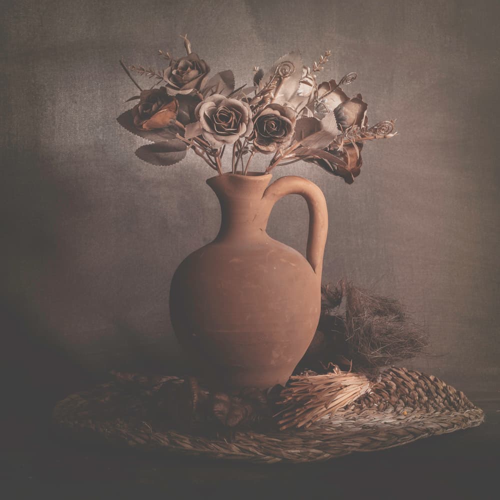 Warm Rustic Still Life by Cicek Kiral — canvas wall art