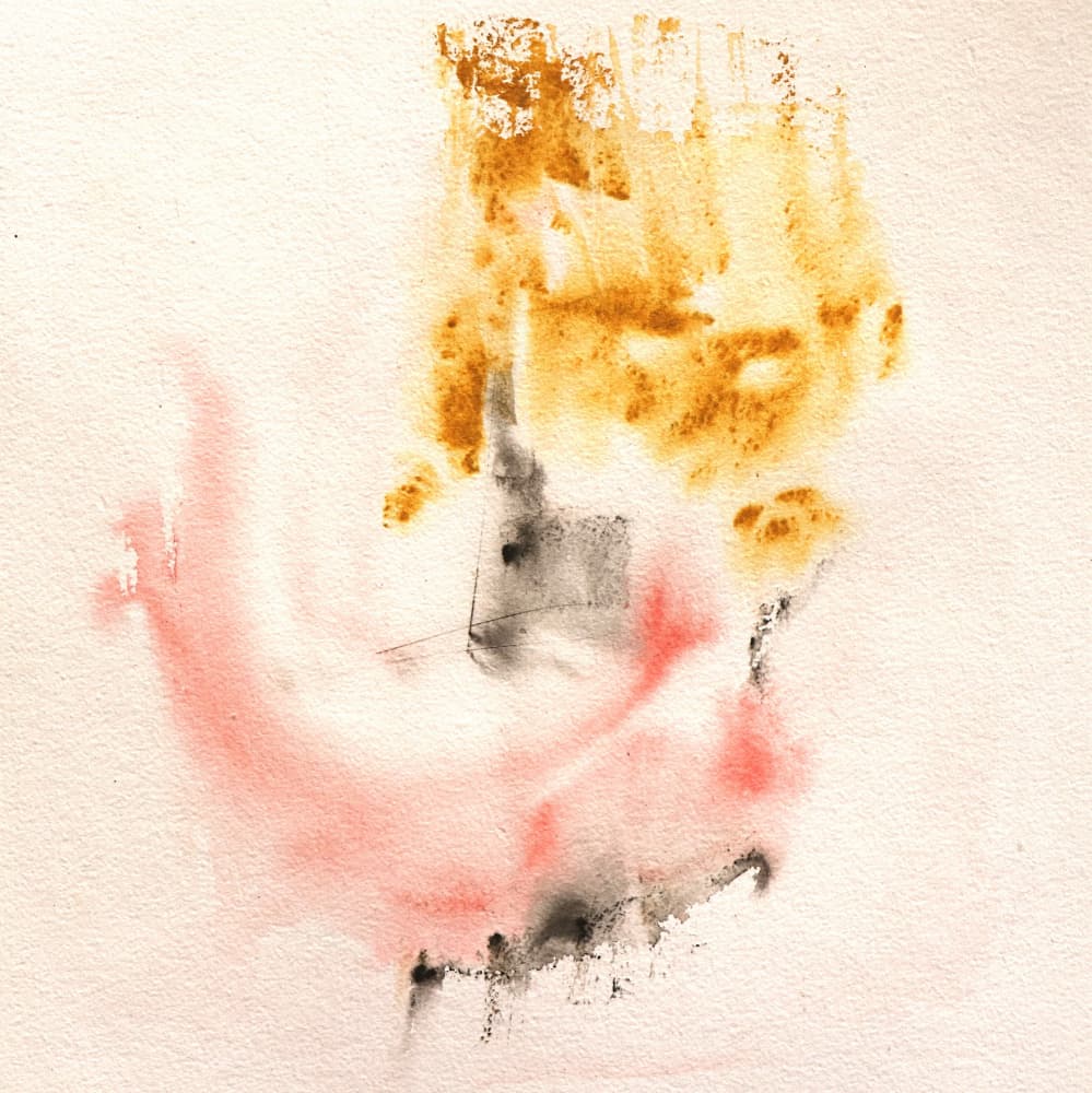 Earthy Watercolor Blend by Santhosh ch — canvas wall art