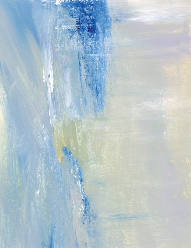 Abstract Blue Serenity by Breanna Megan Studio — canvas wall art