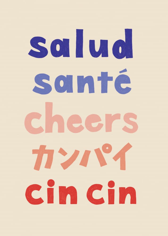 Cheers Around The World by Rio Soléy — canvas wall art